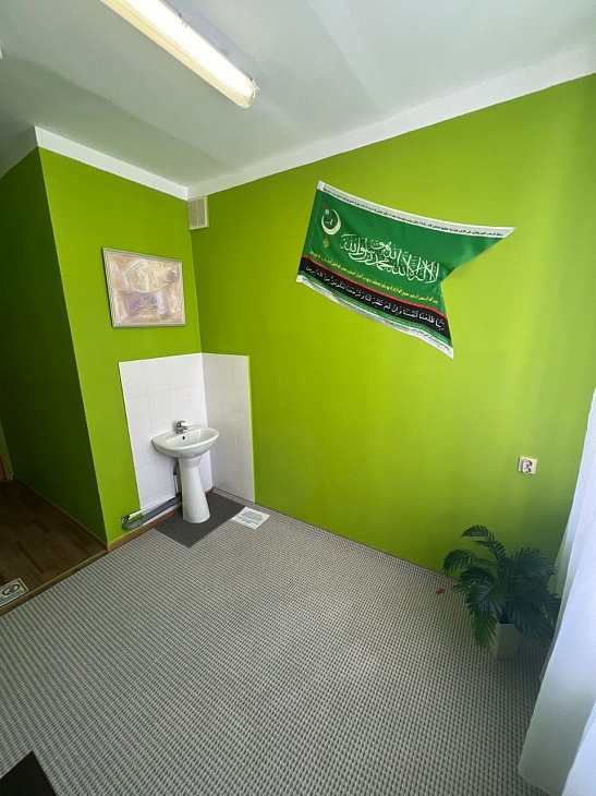 В Республиканском кардиологическом центре в г.Уфе открыта молельная комната для мусульман